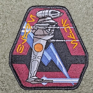 B-Wing Blade Squadron Aurebesh Embroidered Rebel Alliance Star Wars Patch