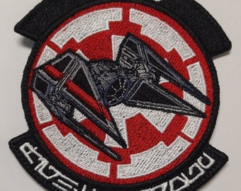 Baron Fel's Imperial TIE Interceptor 181st Squadron Embroidered Star Wars Patch