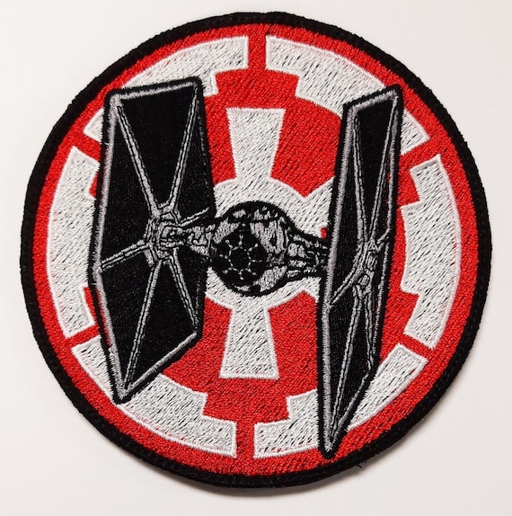 TIE Fighter Imperial Squadron Embroidered Star Wars Patch Tie/ln