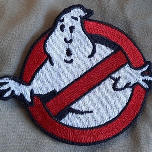 Ghostbusters No Ghost Logo Embroidered Patch