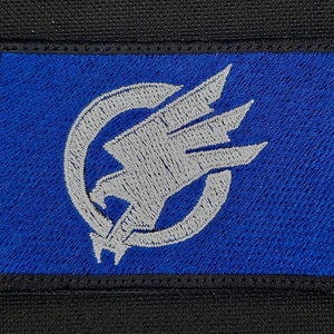 Command & Conquer GDI Tiberium White / Blue Patch 3x2 Inch