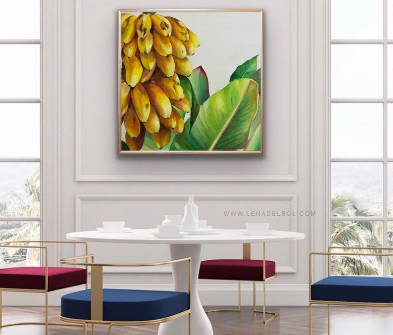 Painting of tropical fruit, Puerto Rico Wall Art, Puerto Rico, giclee, Puerto Rico Art, Puerto Rican Art, Puerto Rican Decor, Housewarming image 4