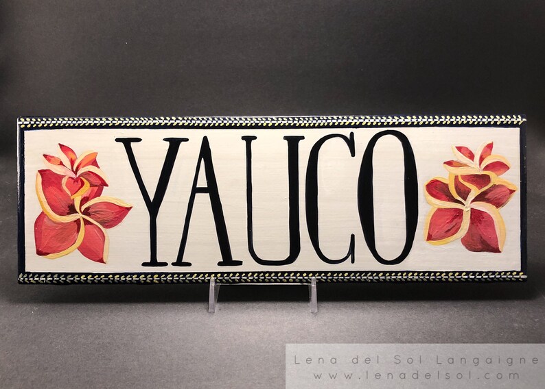 Custom Ceramic Sign Ceramic Tile Sign Puerto Rico Puerto Etsy