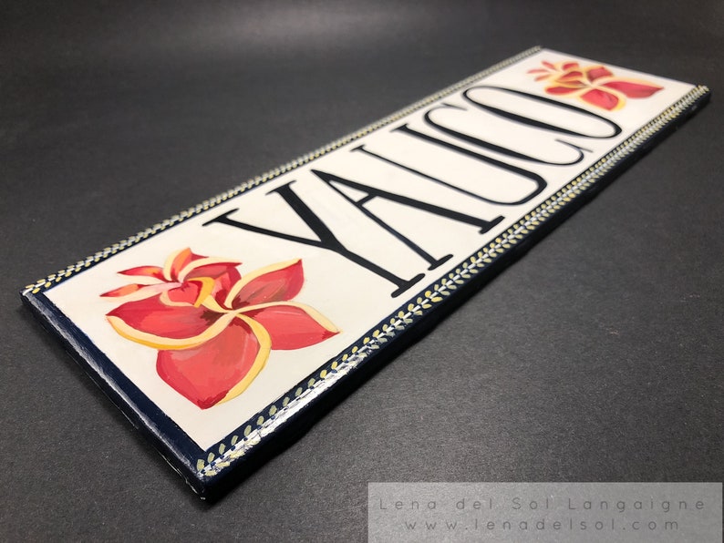 Custom Ceramic Sign Ceramic Tile Sign Puerto Rico Puerto Etsy