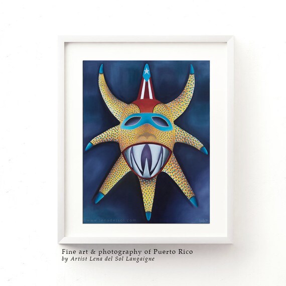Puerto Rico Wall Art Puerto Rico Puerto Rico Artwork Puerto Etsy