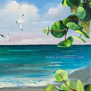 Puerto Rico Wall Art, Puerto Rico, giclee, Puerto Rico Art, Puerto Rican Art, Beach wall art image 9