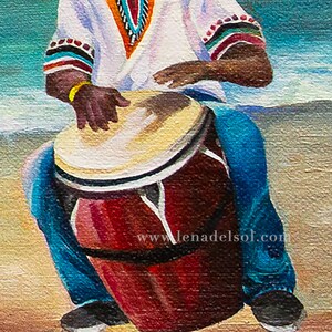 Puerto Rico Wall Art, Puerto Rico, giclee, Puerto Rico Art, Puerto Rican Art, Beach wall art image 7