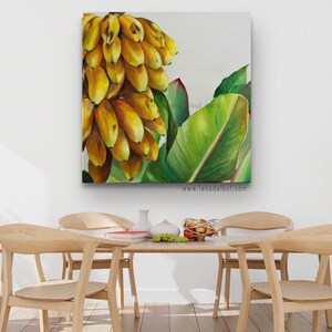 Painting of tropical fruit, Puerto Rico Wall Art, Puerto Rico, giclee, Puerto Rico Art, Puerto Rican Art, Puerto Rican Decor, Housewarming image 2