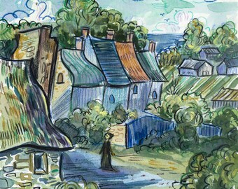 Van Gogh Bleistift Kopie Etsy