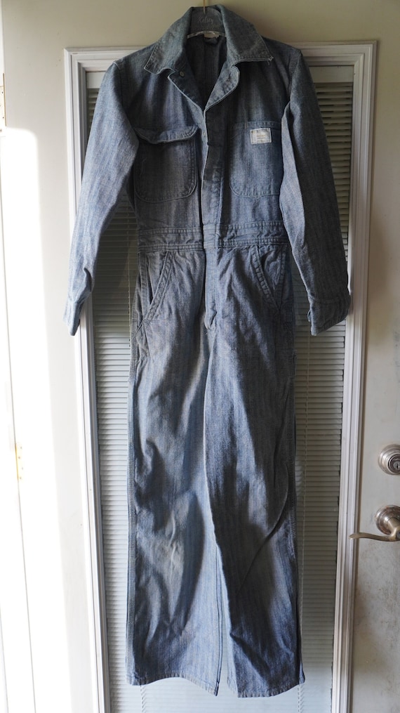 Vintage Big Mac Denim Coveralls