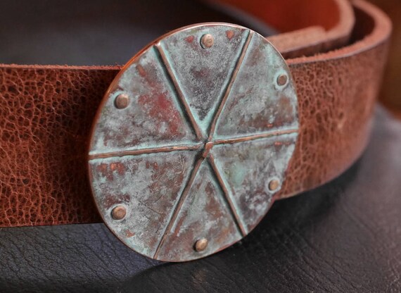 copper belt buckle