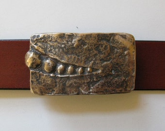 Belt Buckle, Bronze, Unique Artisan, Designer Belt, Handmade, One of a Kind Hand carved,Accessory, men's belt, women's belt, Waldorf Jewelry