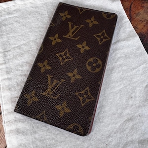 Louis Vuitton Checkbook Cover - Etsy