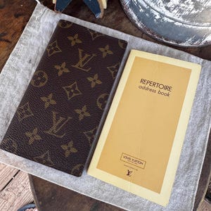 Louis Vuitton Address Book - Etsy