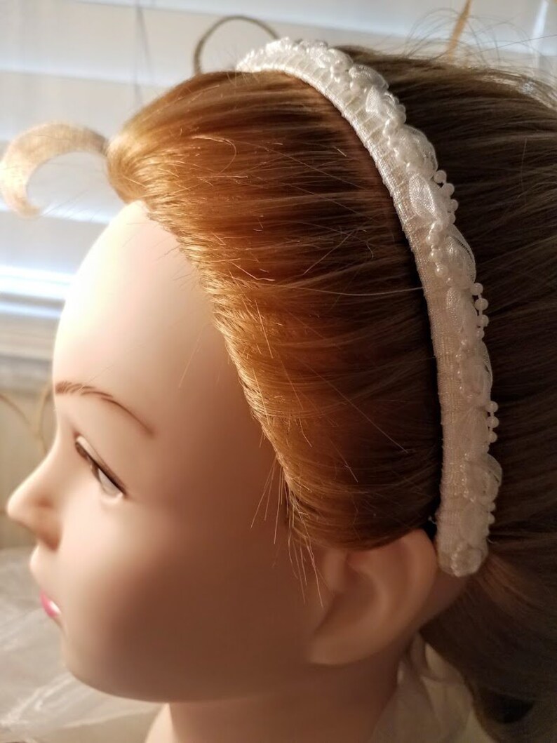 Formal Headband Bridal Veil Regal Headband Wedding Headband Bridal Accessories Headbands Bridal Hair Accessories Bridal Headband