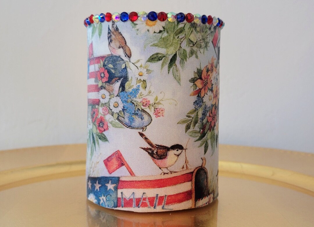 LED Pillar Candle With Songbirds Visiting the Mailbox Etsy
