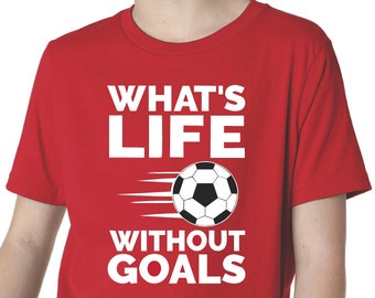kids soccer t shirts
