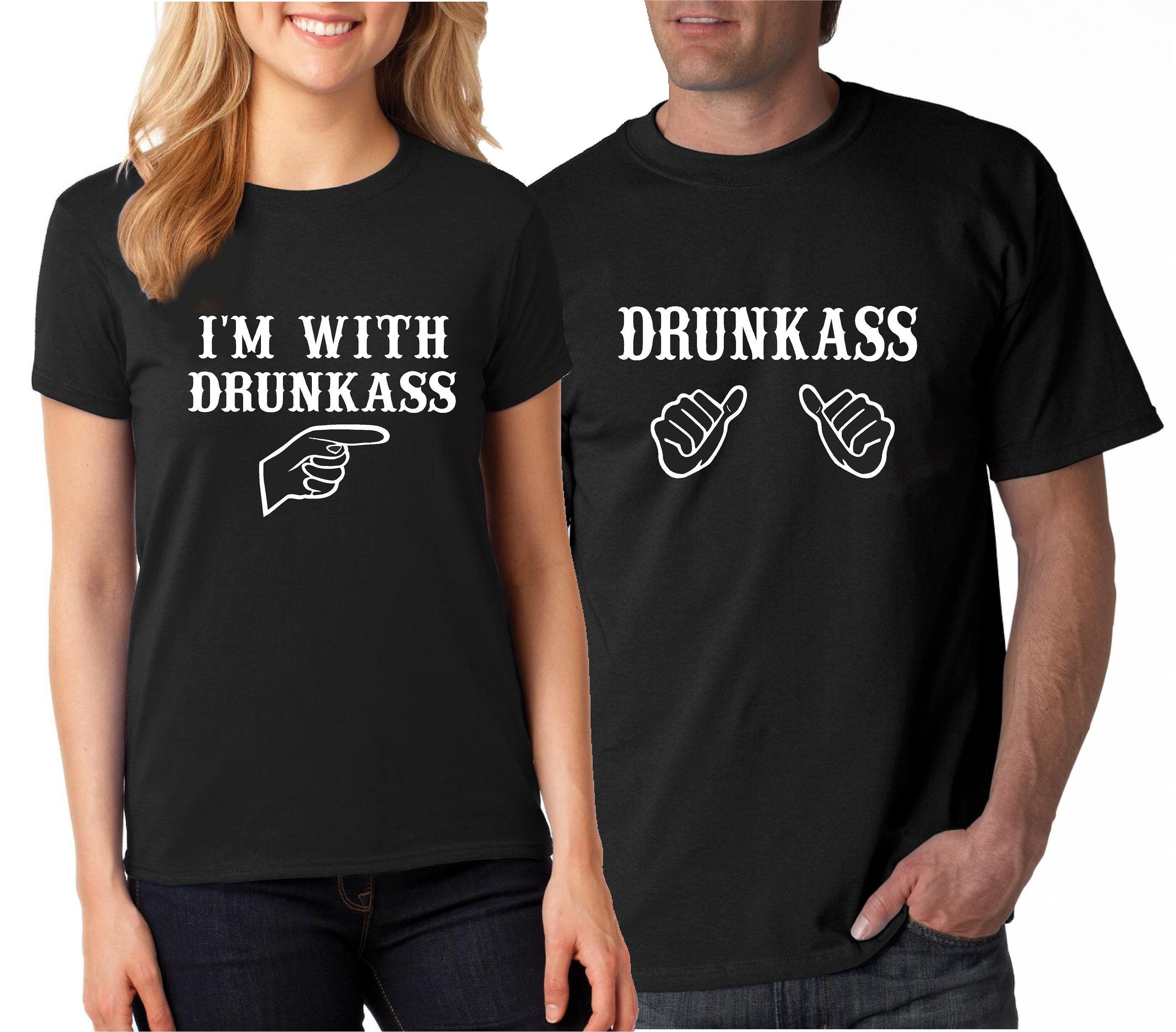 Couples drinking shirts Clearance