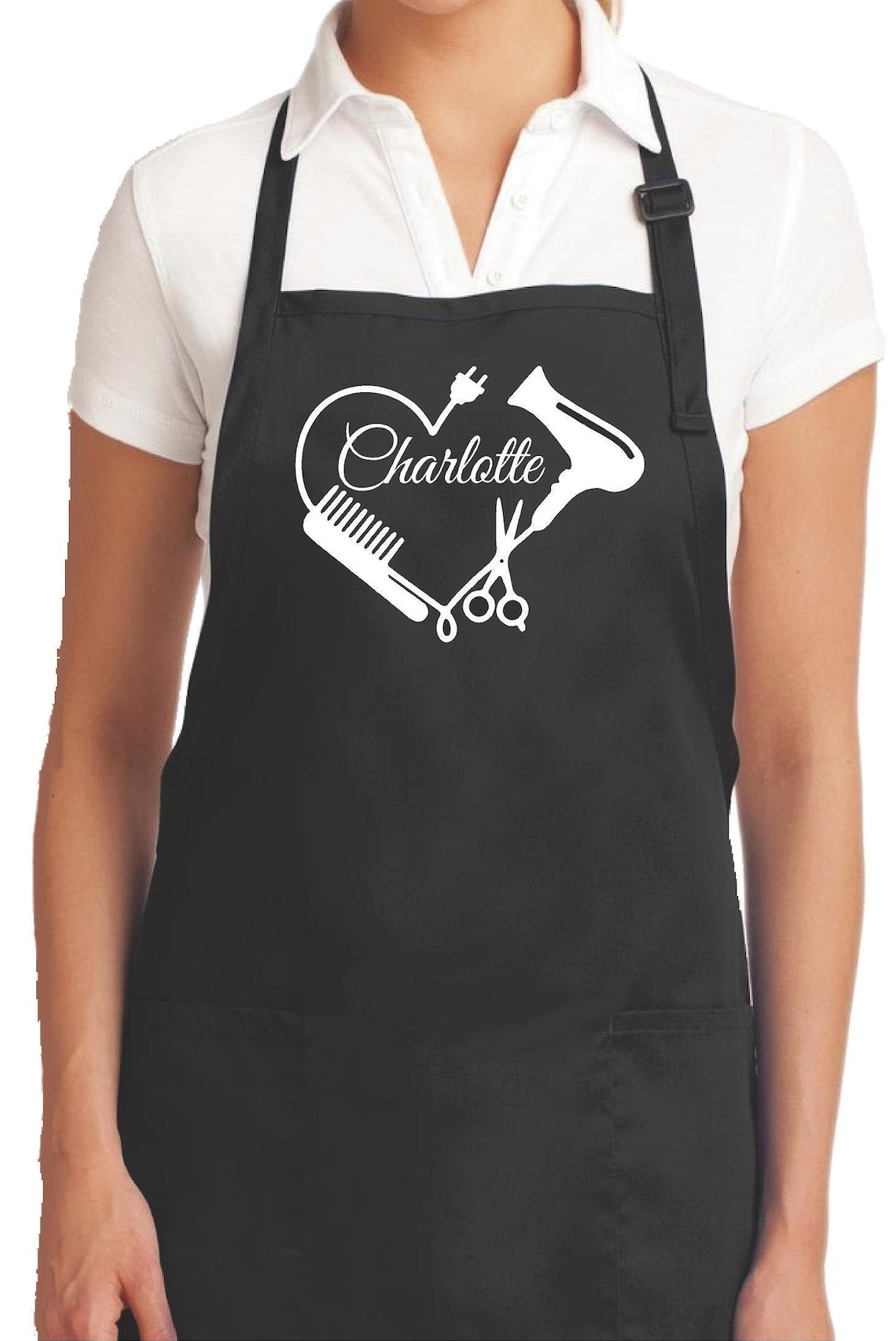 Apron Hair Stylist Personalized Hair Dressers Apron Etsy