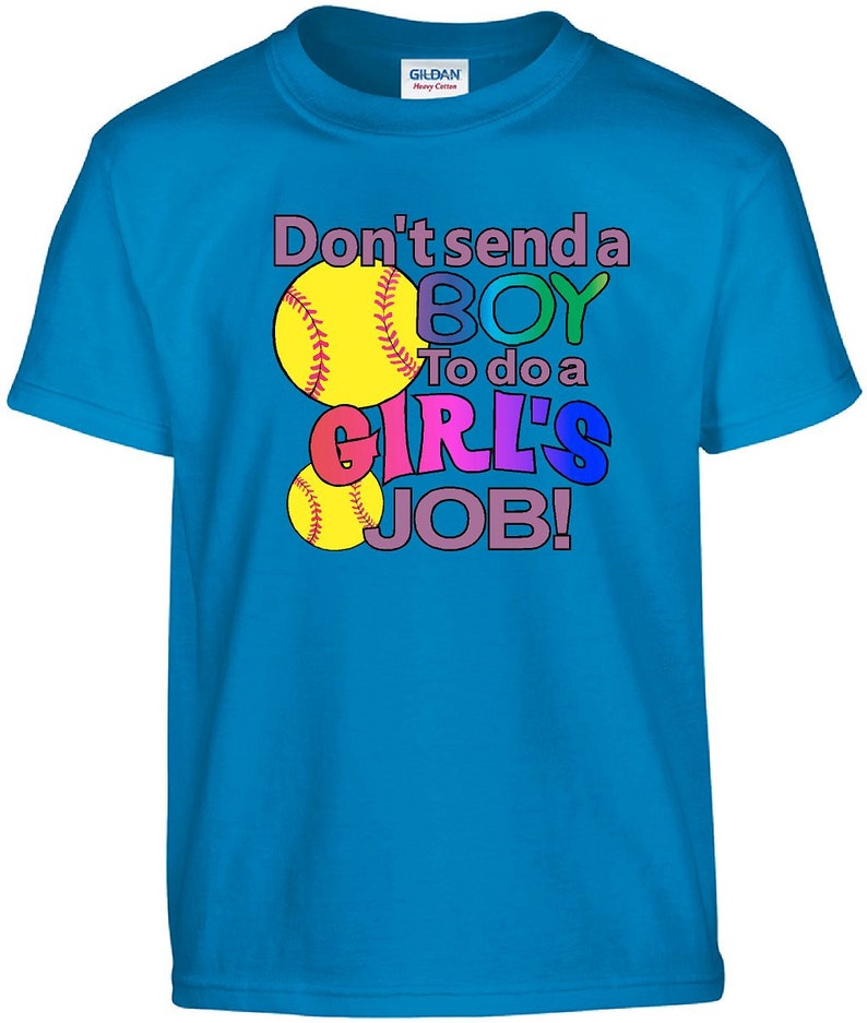 Girls Fastpitch Softball Shirts. Youth Slow Pitch T shirts for Etsy