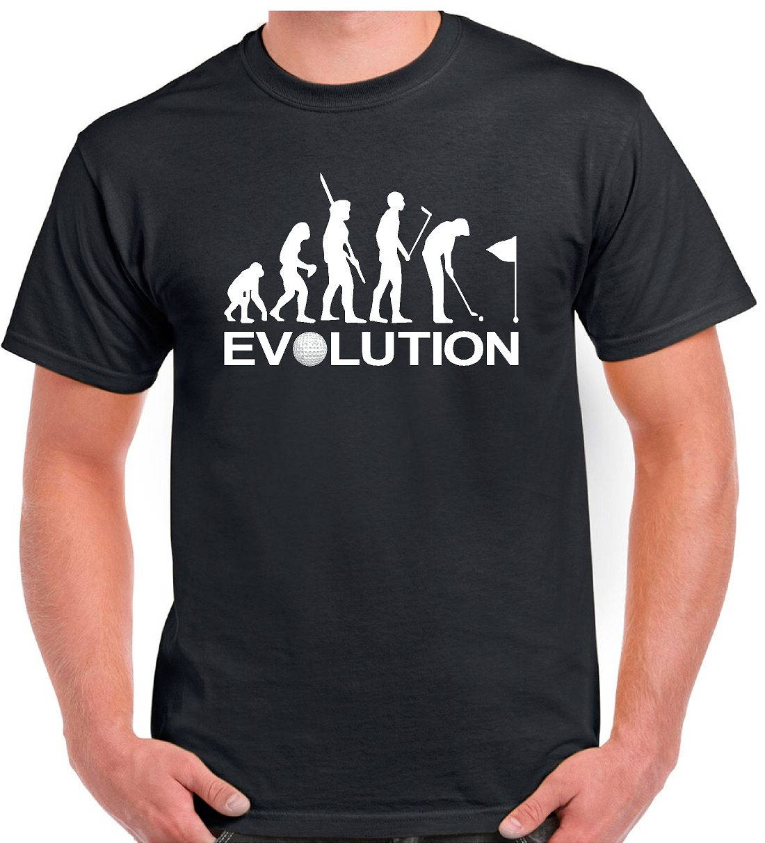 Golf Evolution Golf Shirts Funny Golfer Shirt Golf Gifts | Etsy