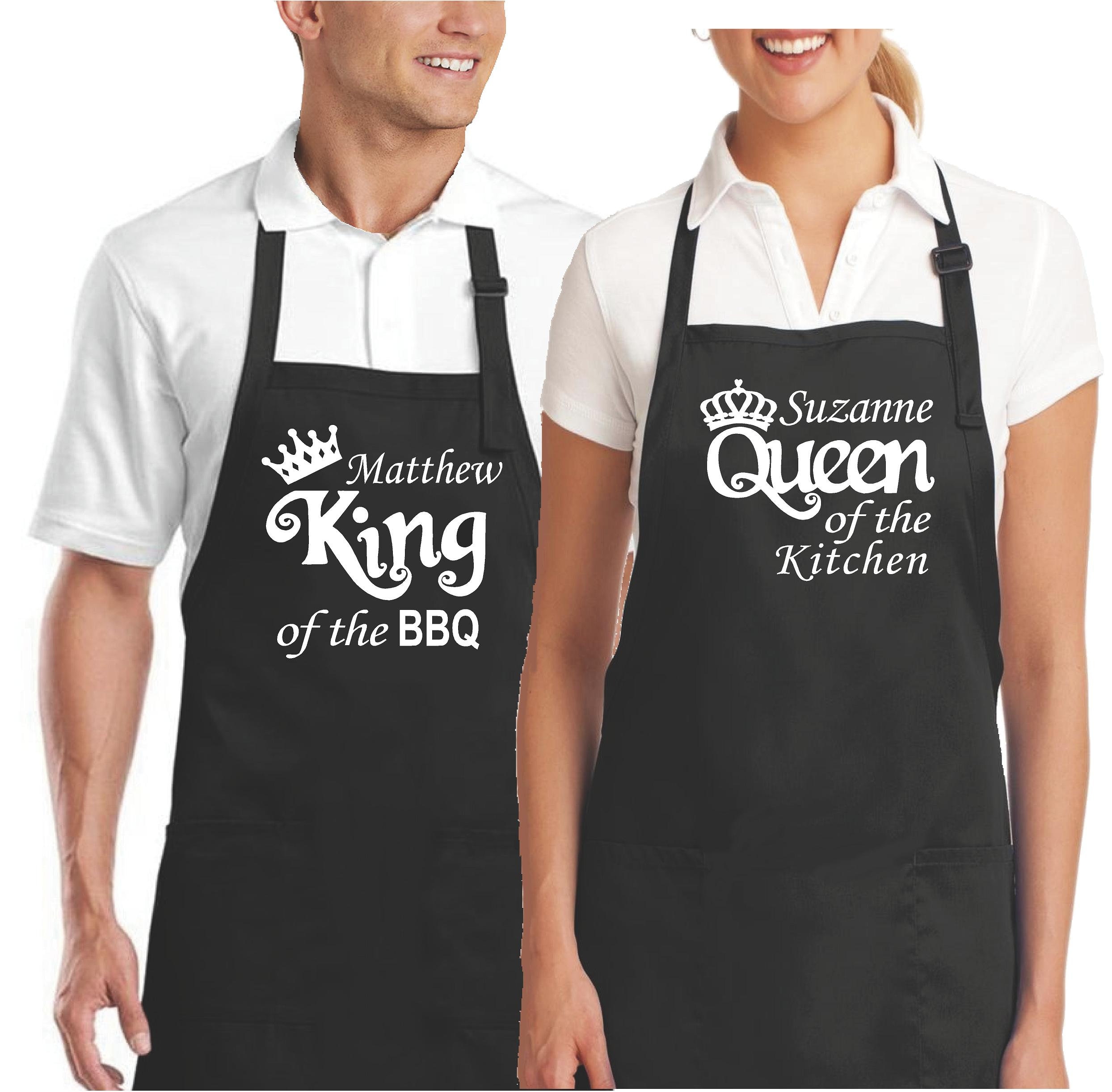 Personalized Aprons for Couples Aprons Chef Aprons Etsy