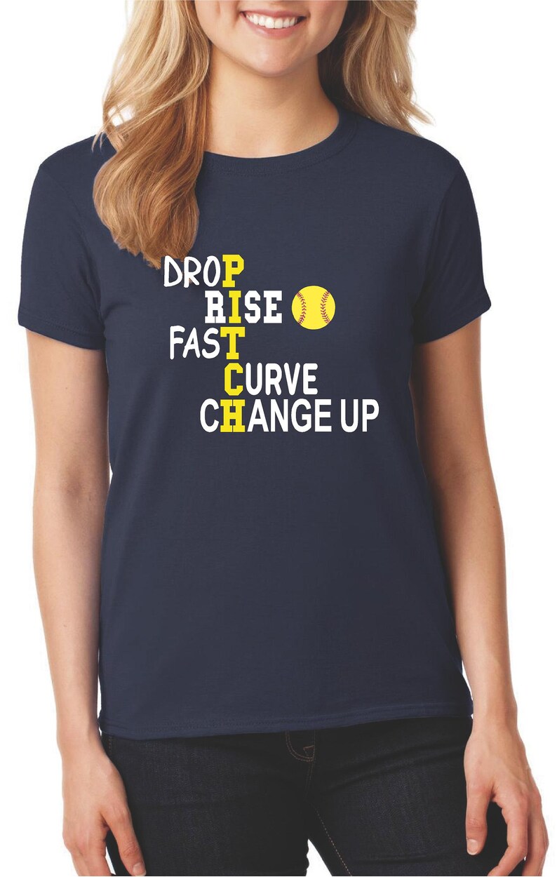 Softball Shirts Women's Softball Shirts Softball Etsy