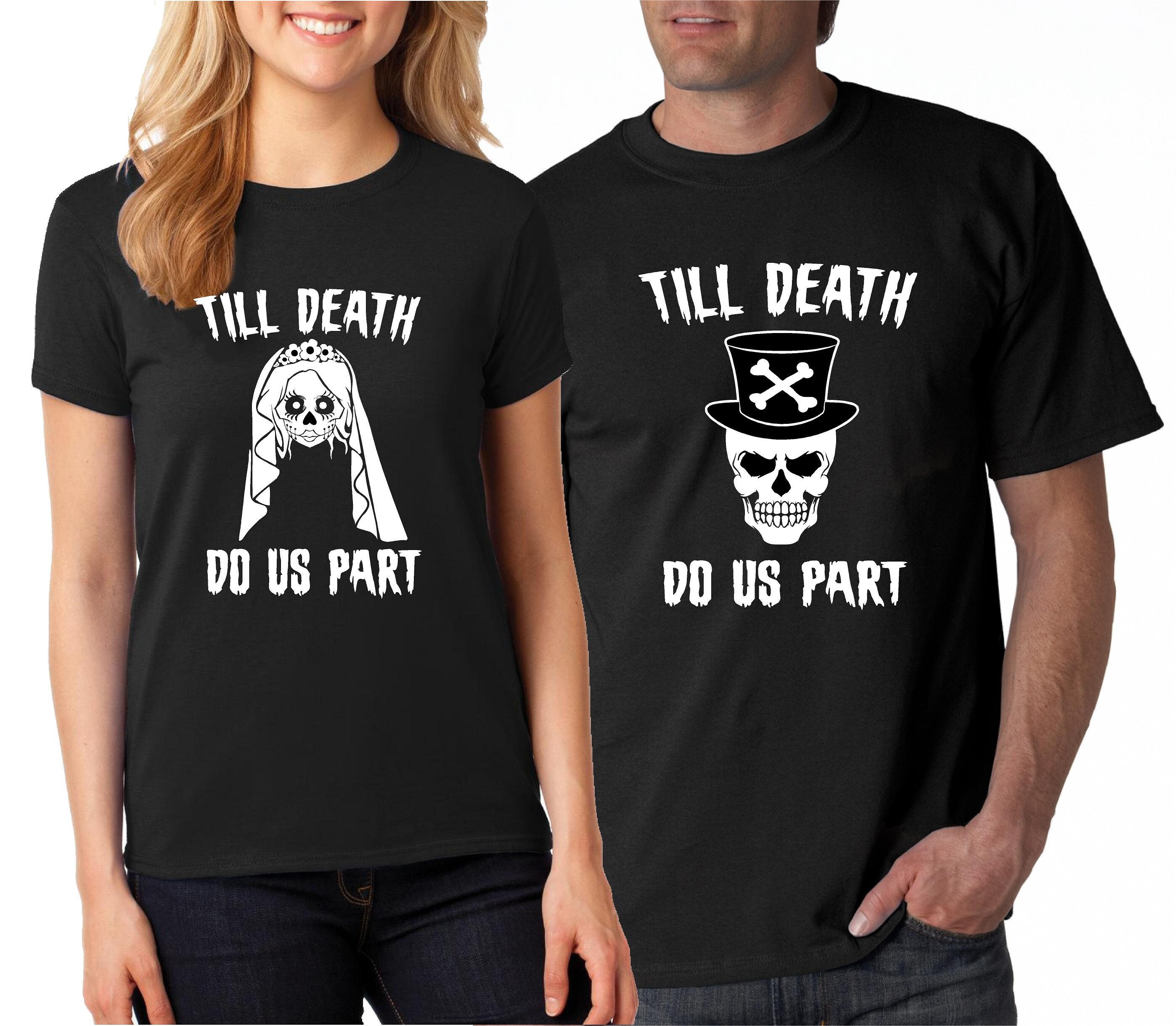 Couples Halloween Shirt Halloween Couples Costume Trick or  Etsy