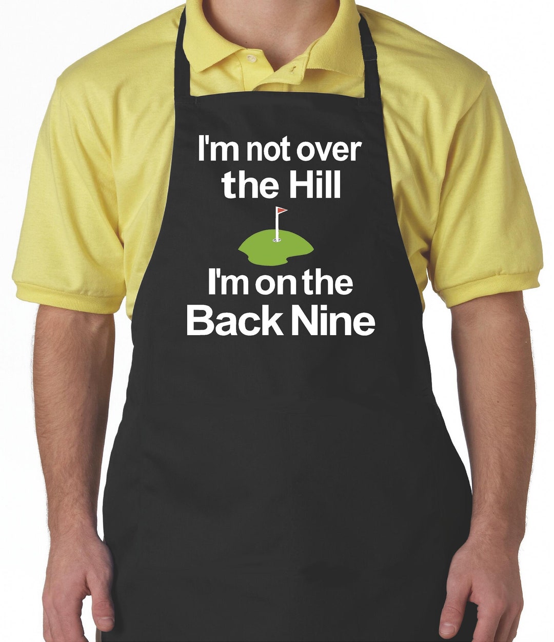 Apron for Men Golf Golfer Gift Over the Hill Gift Chef Gift Etsy