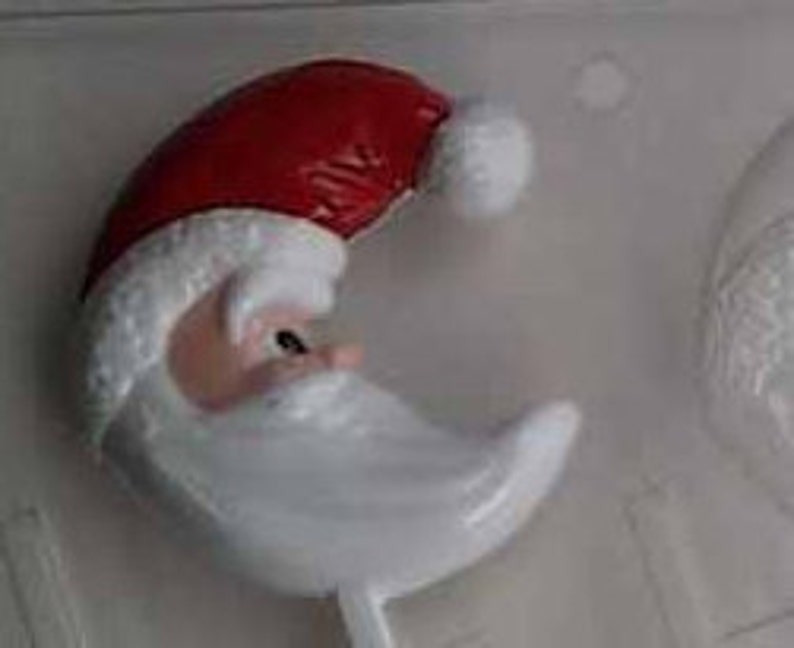 DIY Chalkware Plaster Blanks Christmas Chalkware Chalkware Kids Crafts Ready to Paint Santa Moon PlasterCraft Ready to Paint