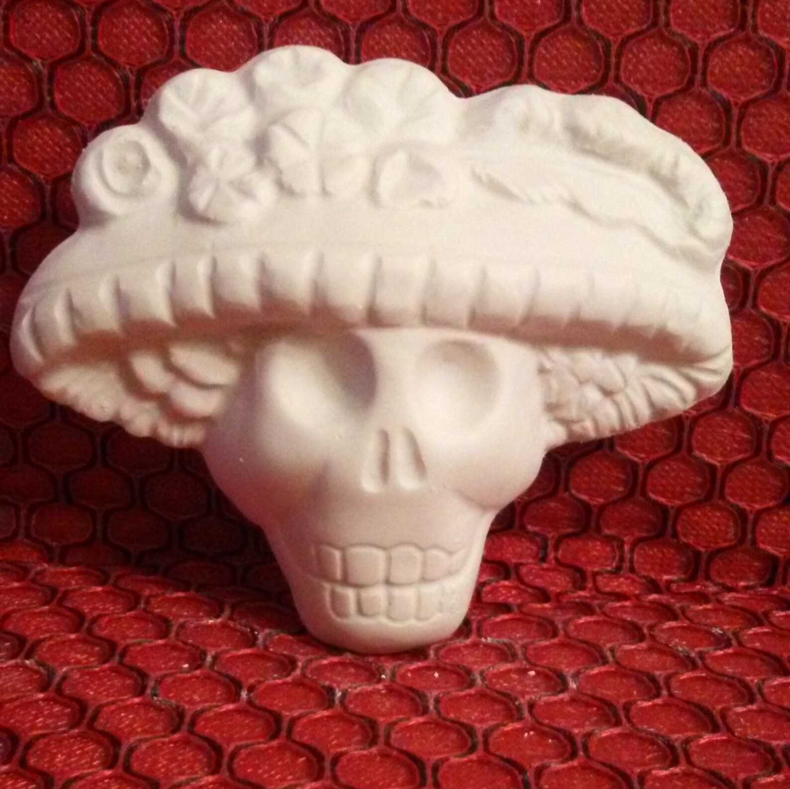 Ready to Paint Plaster Sugar Skulls Day of the Dead Día De Etsy