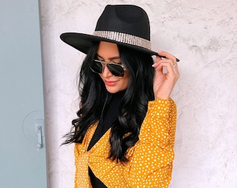 Boho Fedora Hat: Chic Fashionista Wedding Hat