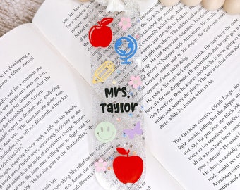 Teacher Bookmark, Teacher Appreciation, Teacher Gift, Custom Bookmark, Gift For Teacher, Bookmark, Teacher Gifts, Personalized Teacher Gift