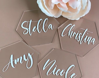 Wedding Place Cards, Wedding Seating Card, Graduation Place Cards, Seating Cards, Table Cards, Custom Name Cards, Modern Place Cards, Cards