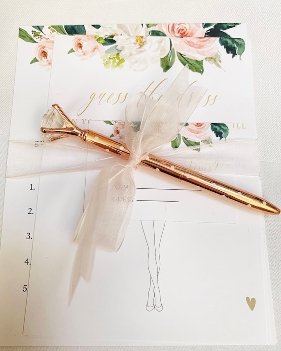 Bridal Shower Favors Bridesmaid Proposal Gift Bridesmaid Gifts Cheap Bridesmaid Gift on a Budget Will You Be My Bridesmaid Gift Diamond Pen Il_570xn