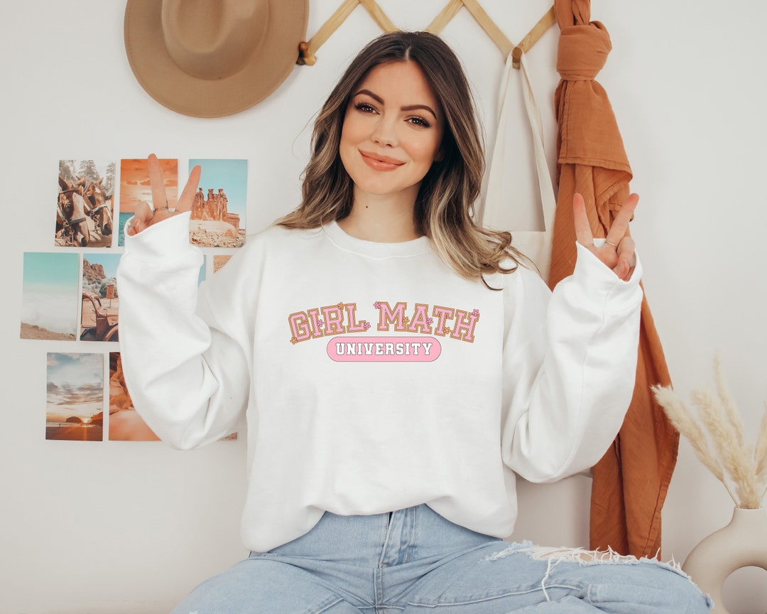 Pool Math Sweater Girl Math University Sweater: Funny Bestie Gift - Etsy