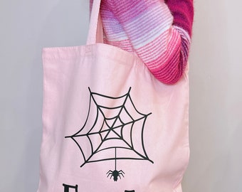 Personalized Halloween Tote Bag: Kids Trick or Treat Bag