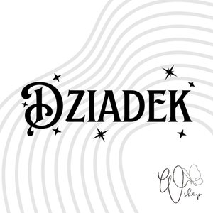Dziadek | Vovô polonês | SVG | Fundo transparente PNG | Clip-Art | Download digital
