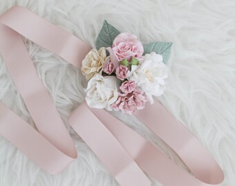 paper flower corsage etsy paper flower corsages