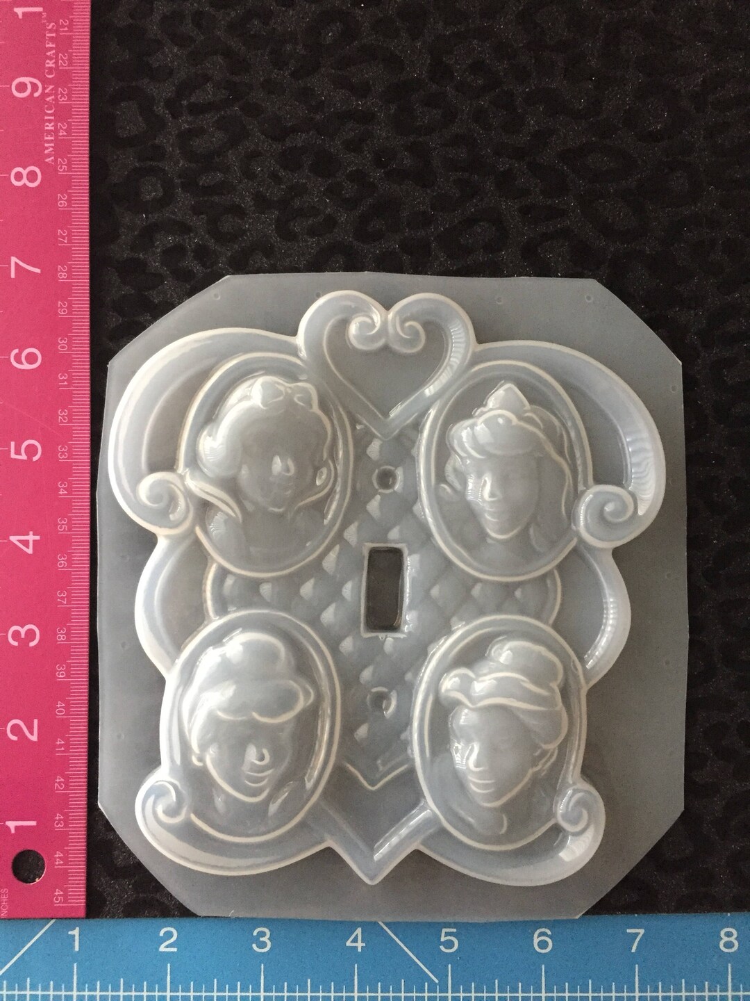 Princess Light Switch Cover Mold Etsy
