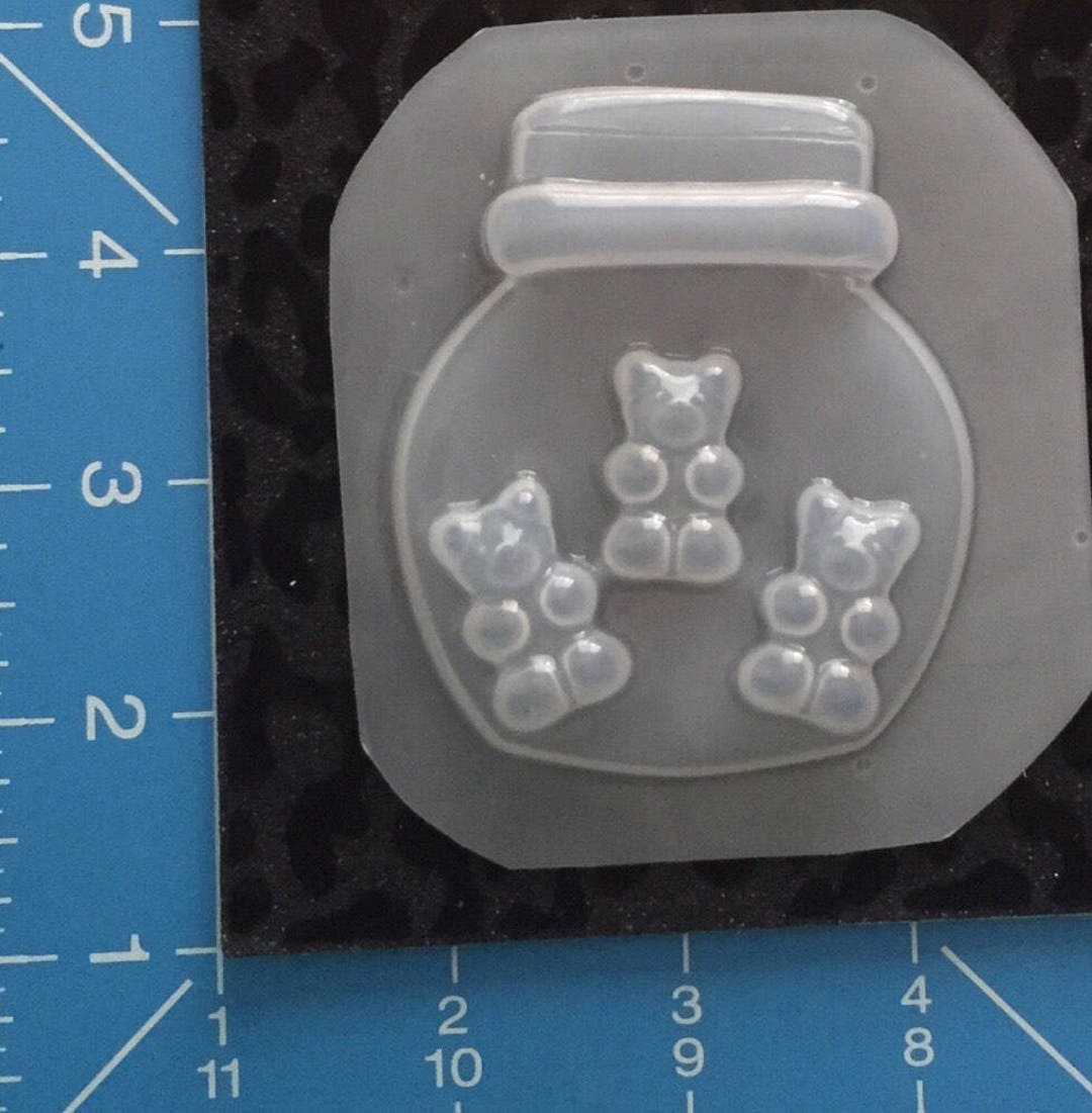 Bear Candy Silicone Mold Lollipop Resin Mold Resin Candy Mold Craft Mold  Wax Candy Mold, Chocolate Baking Mold Baking Tools 