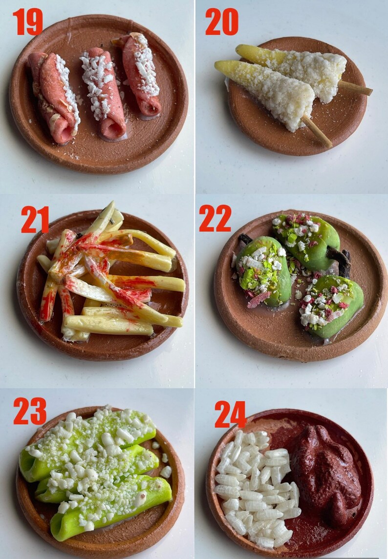 Ofrenda Mini Plates Etsy