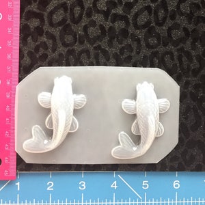 2" koi fish molds