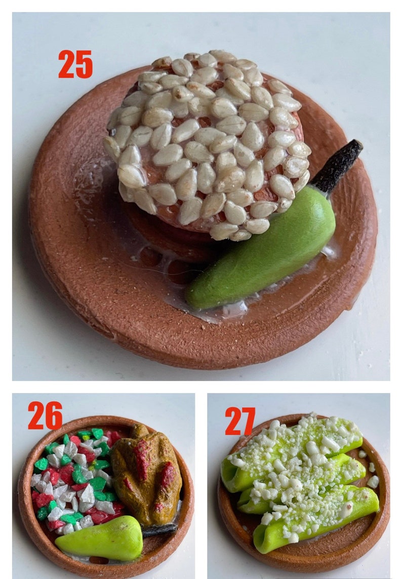 Ofrenda Mini Plates Etsy