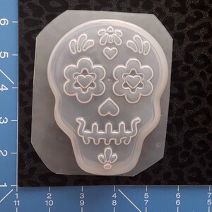 Big sugar skull mold