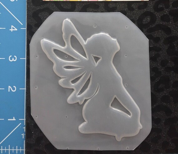 Fairy on Heart Plaster Mould/Mold/Moulds/Molds 2103 