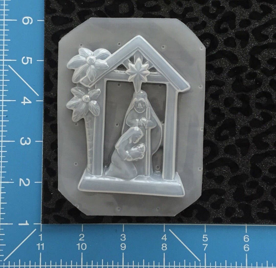 Christmas Nativity Mold Etsy