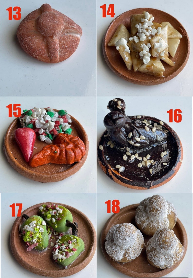 Ofrenda Mini Plates Etsy