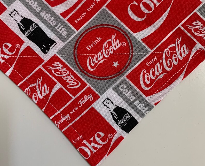 Coca Cola on Red