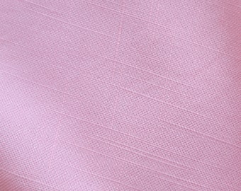 Vintage 1940s Woven Rayon 3.3 Yards, Shell Pink, Light Pink, Medium Weight